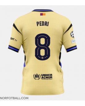 Billige Fotballdrakt Barcelona Pedri Gonzalez #8 Replika Bortedrakt 2025-26 Kortermet Billige Fotballdrakt Barcelona Pedri Gonzalez #8 Replika Bortedrakt 2025-26 Kortermet